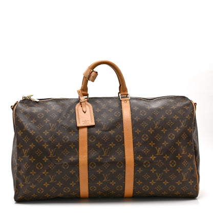 Louis Vuitton Monogram Keepall Bandouliere 55 1 of 11