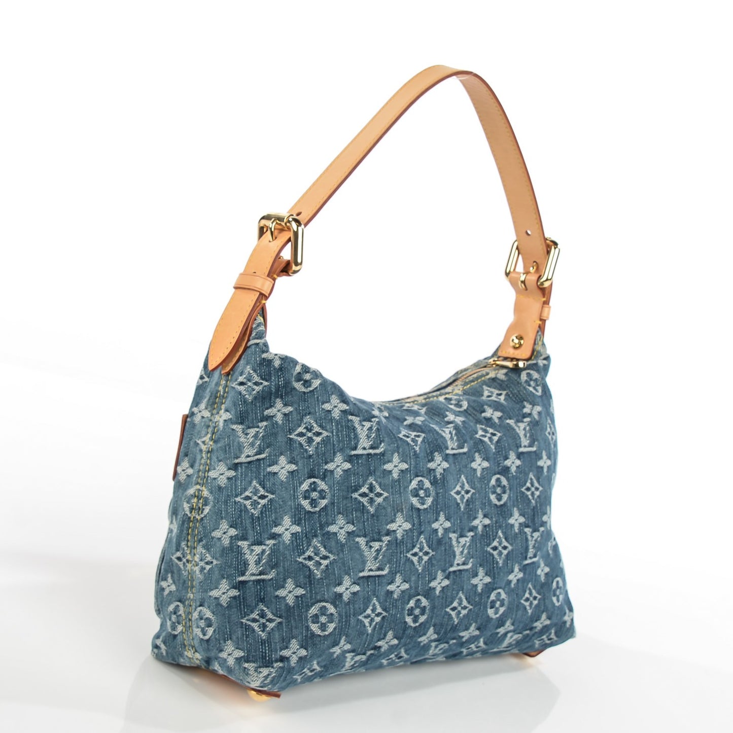 Monogram Denim Baggy PM Blue