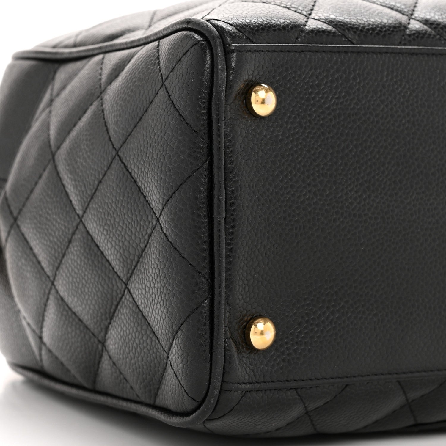 Chanel Caviar Quilted Large Bowler Black 9 of 12