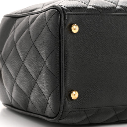 Chanel Caviar Quilted Large Bowler Black 9 of 12