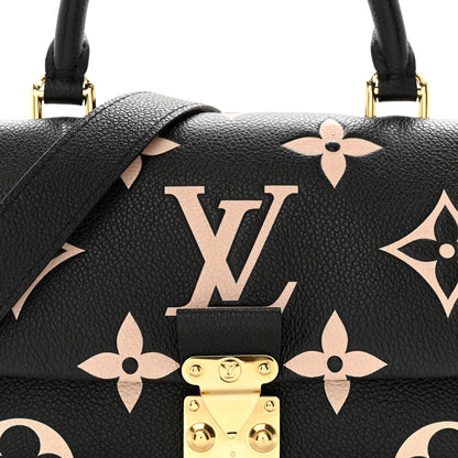 Louis Vuitton Empreinte Monogram Giant Madeleine BB Black Beige 7 of 12