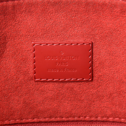 Louis Vuitton Damier Ebene Caissa Hobo Cherry 6 of 11