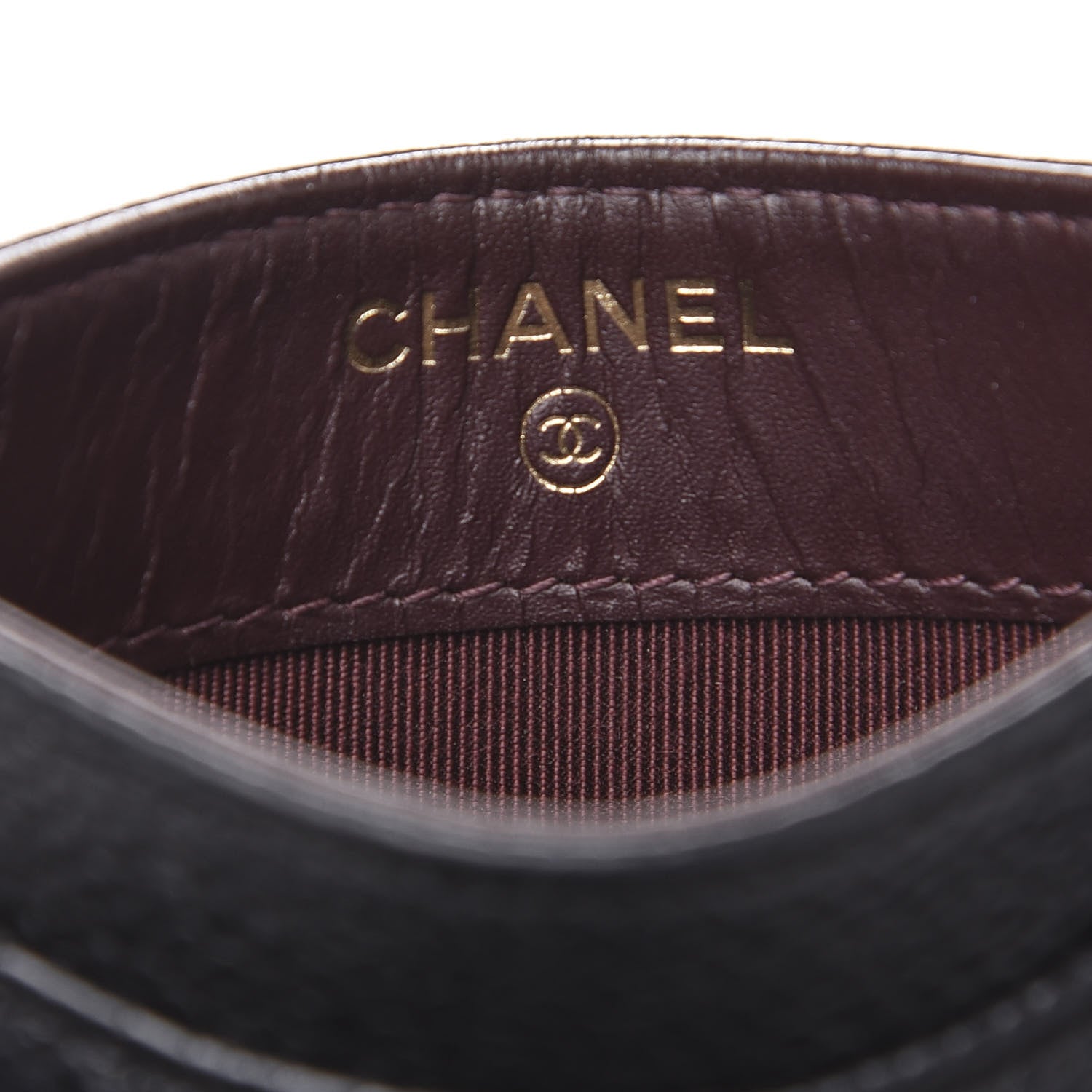 Chanel Caviar Quilted Card Holder Black 5 of 9