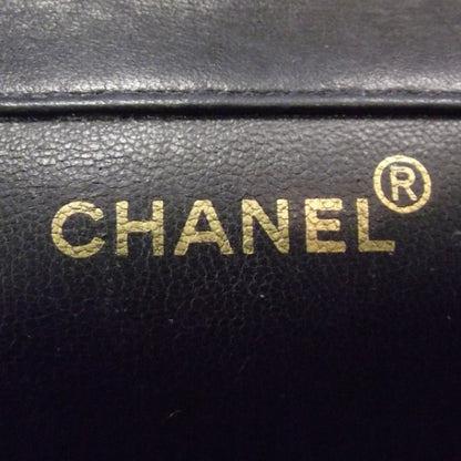 Chanel Lambskin Two-Sided Flap Navy 8 of 13