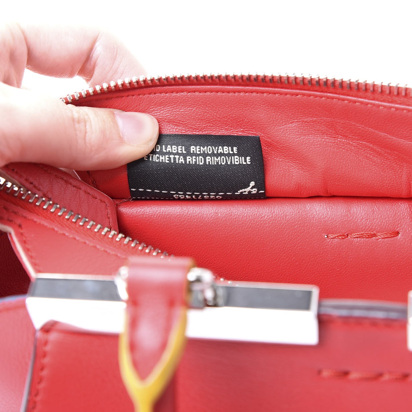 Vitello Dolce Mini 3jours Tote Fiamma