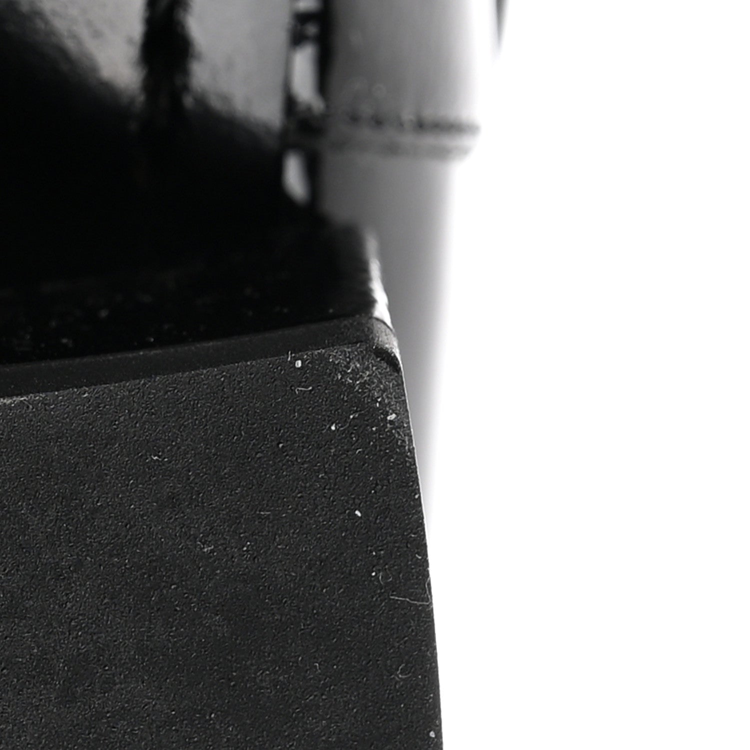 Saint Laurent Patent Clementi Ankle Zip Boot 39 Black 20 of 21
