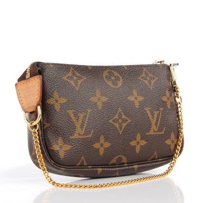 Louis Vuitton Monogram Mini Pochette Accessories 3 of 7