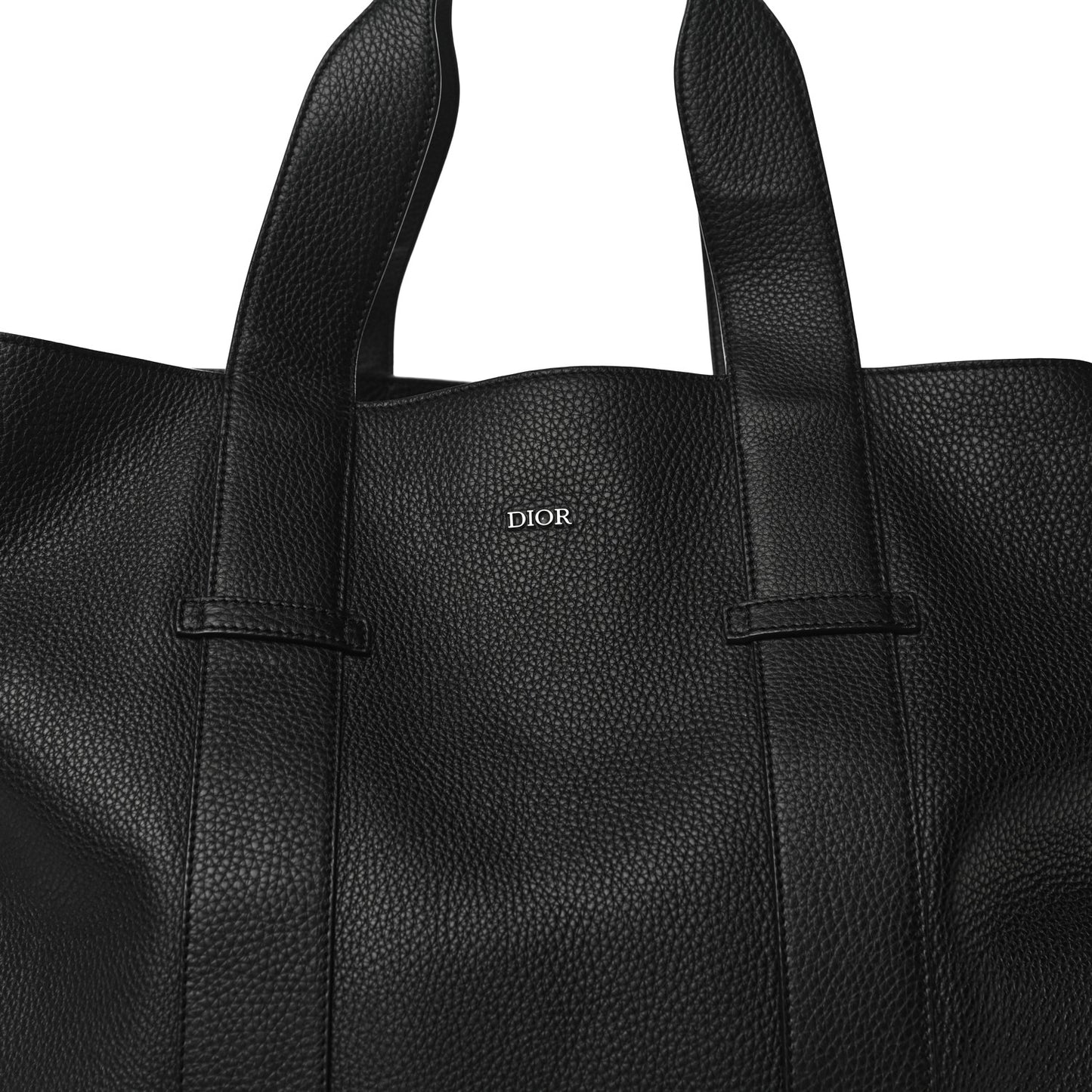 HOMME Grained Calfskin Tote Black