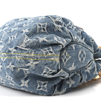 Louis Vuitton Monogram Denim Pleaty Blue 9 of 9