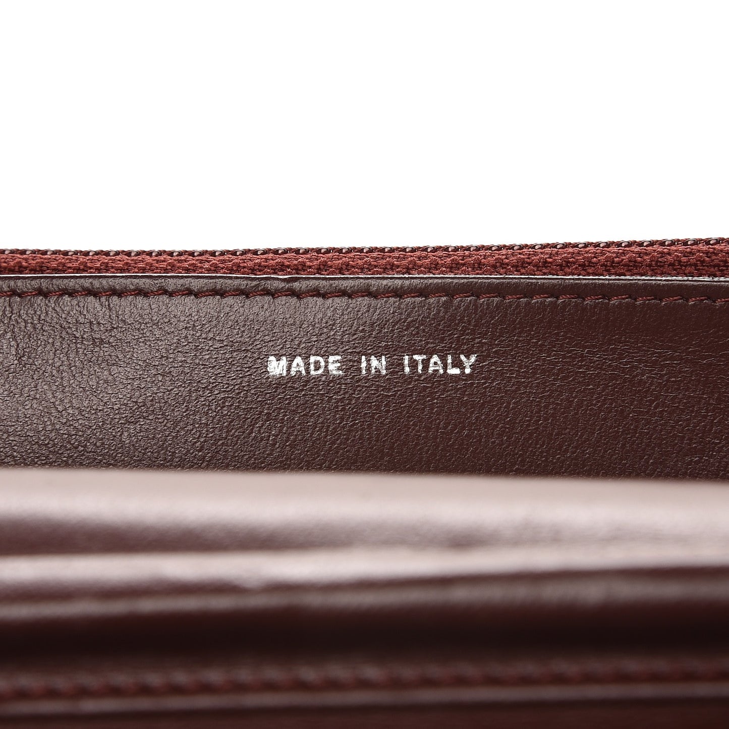 Lambskin Quilted Boy Wallet On Chain WOC Burgundy