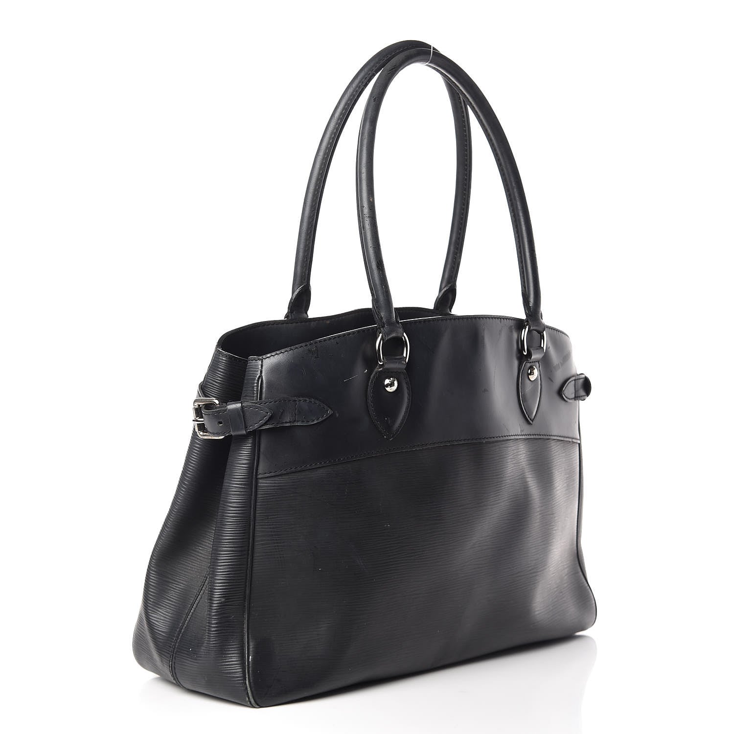 Louis Vuitton Epi Passy GM Black 5 of 35