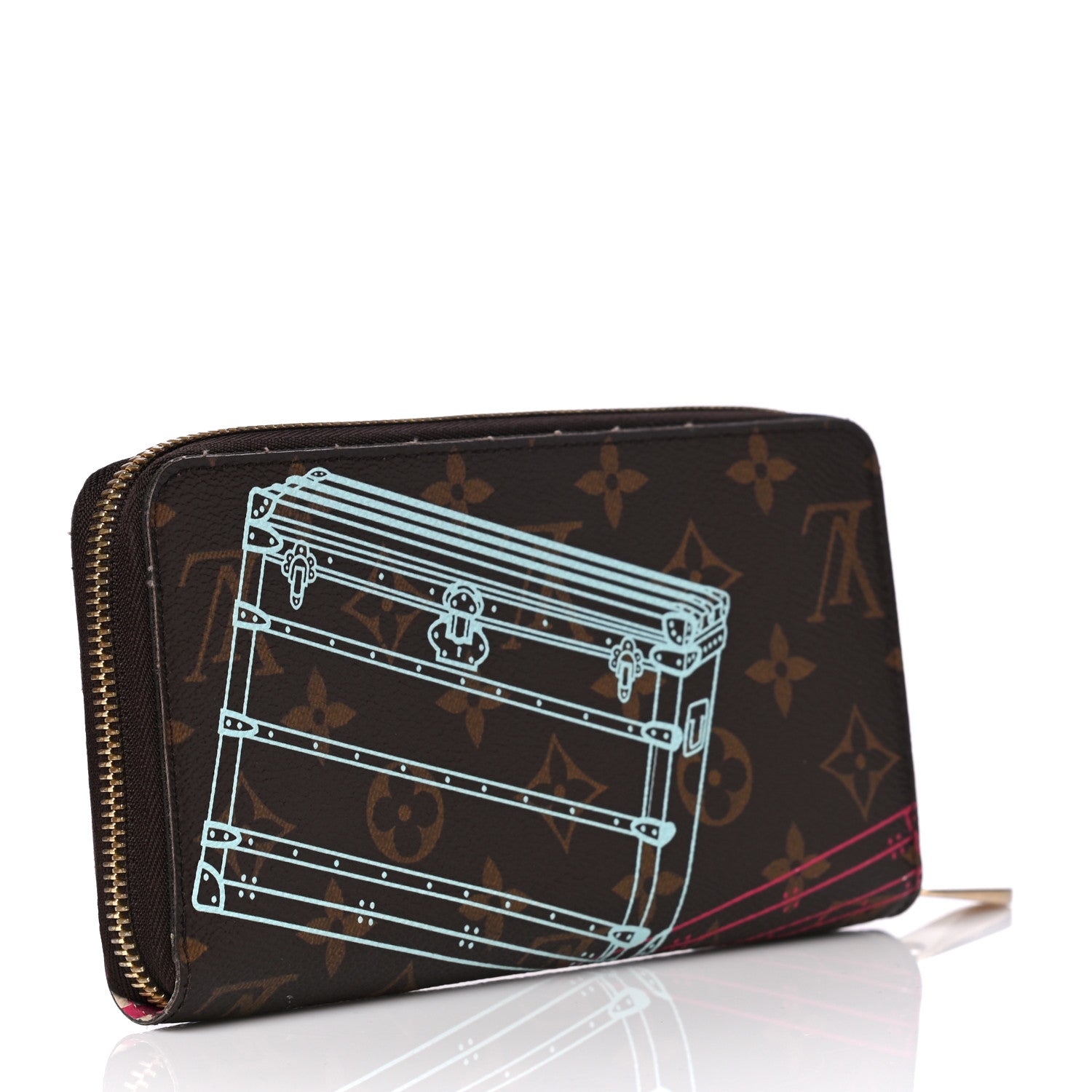 Louis Vuitton Monogram 2014 Christmas Animation Zippy Wallet 3 of 7
