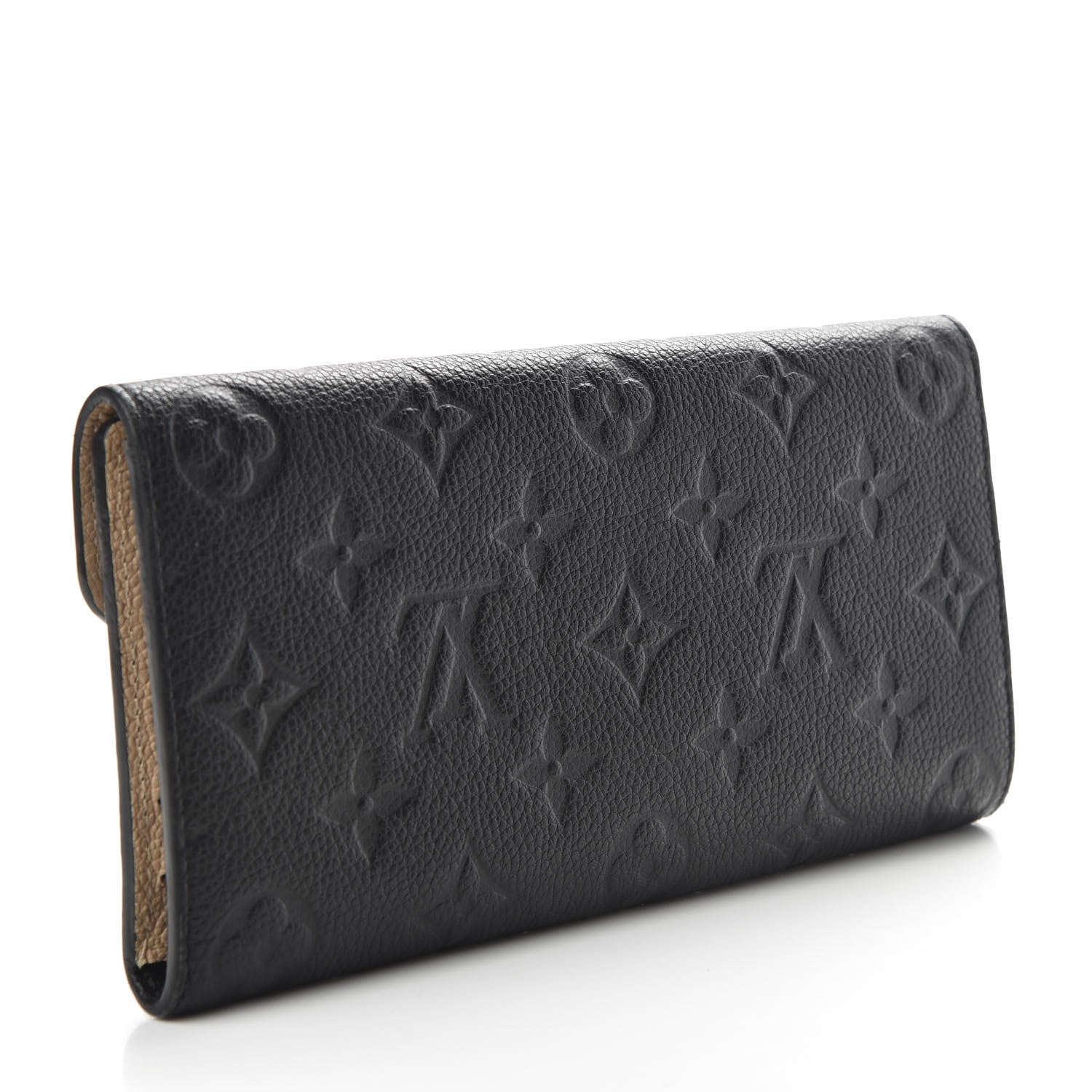 Louis Vuitton Empreinte Josephine Wallet Black 3 of 7