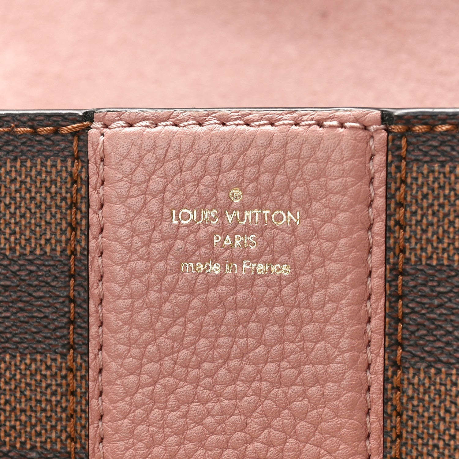 Louis Vuitton Damier Ebene Cuir Taurillon Wight Magnolia 6 of 9