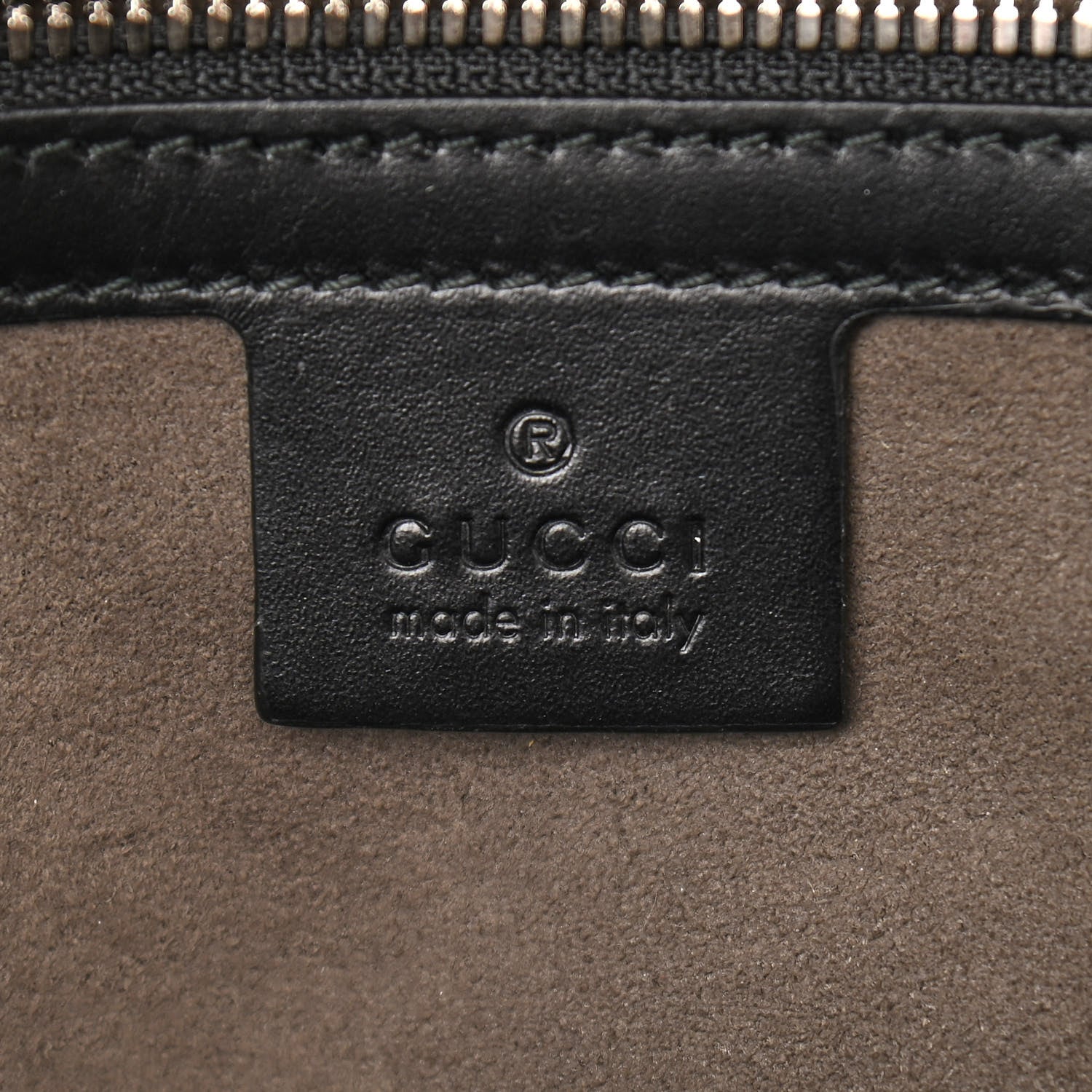 Gucci Guccissima Signature Small Day Backpack Black 6 of 11
