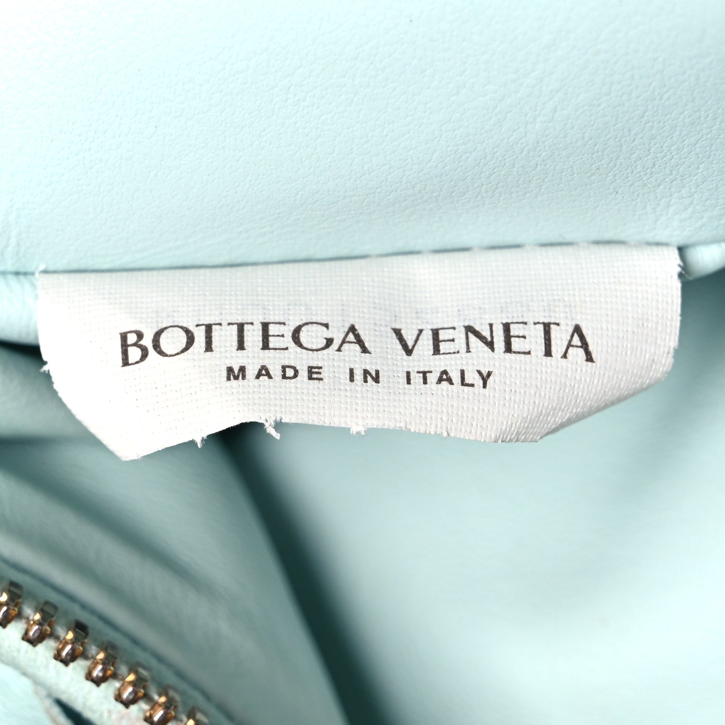 Nappa Intrecciato Teen Jodie Hobo Teal Washed