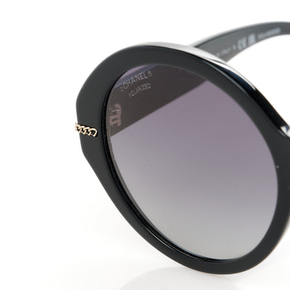 Chanel Calfskin Chain Sunglasses 5511-A Black 7 of 8