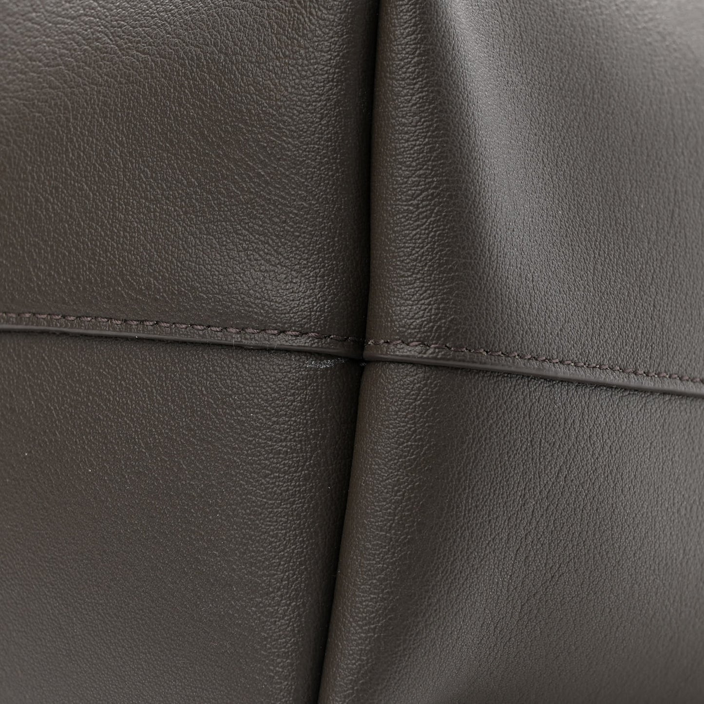 Calfskin Large Shopping Tote Fog