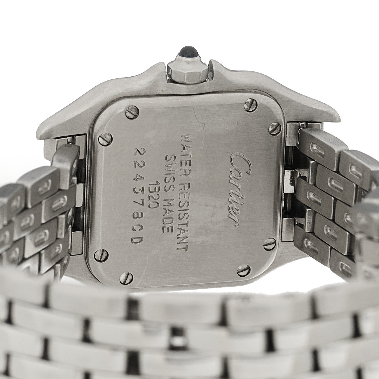 Stainless Steel 22mm Panthere Quartz Watch