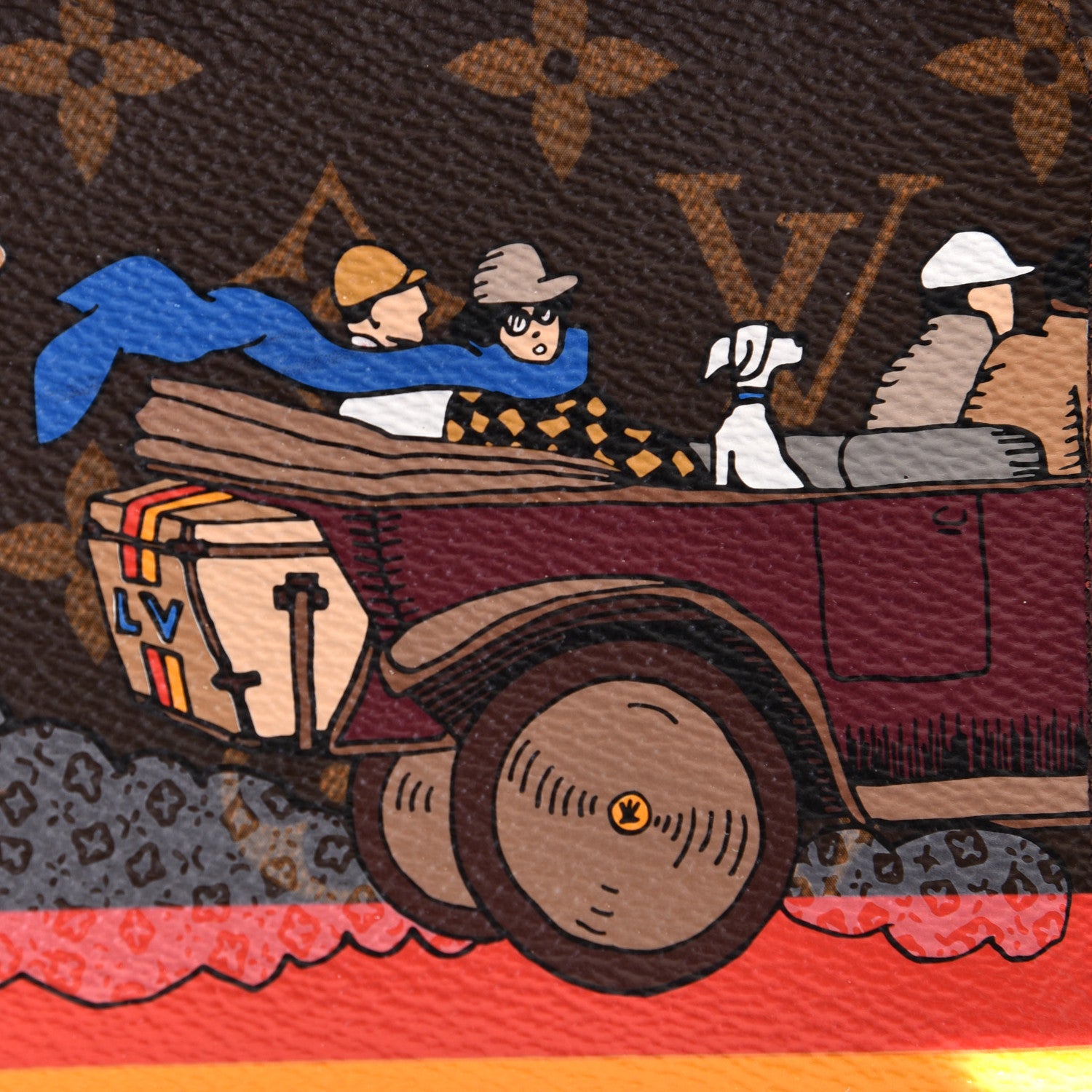 Louis Vuitton Monogram 2015 Christmas Animation Insolite Wallet 7 of 11