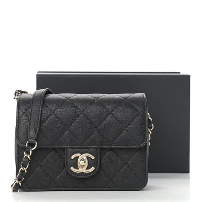 Chanel Caviar Quilted Like A Wallet Flap Black 11 of 11