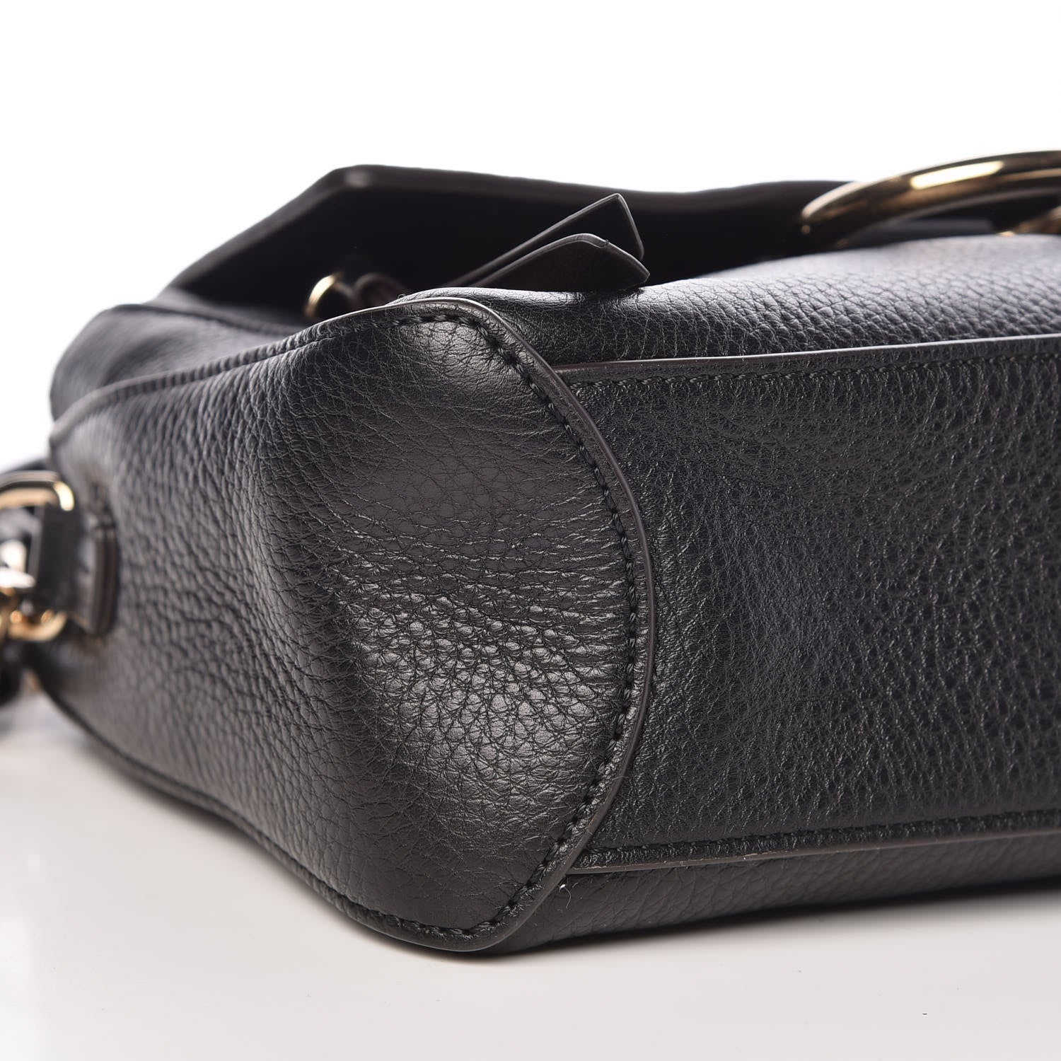 Chloe Calfskin Mini Faye Day Shoulder Bag Black 8 of 9