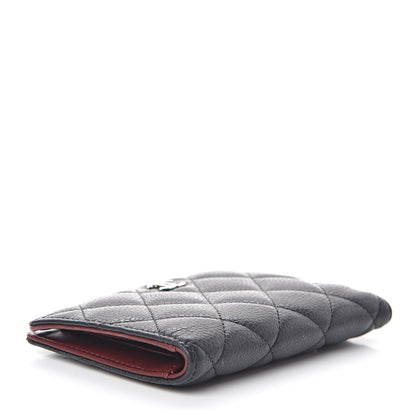 Chanel Caviar Quilted Flap Card Holder Black 4 of 8