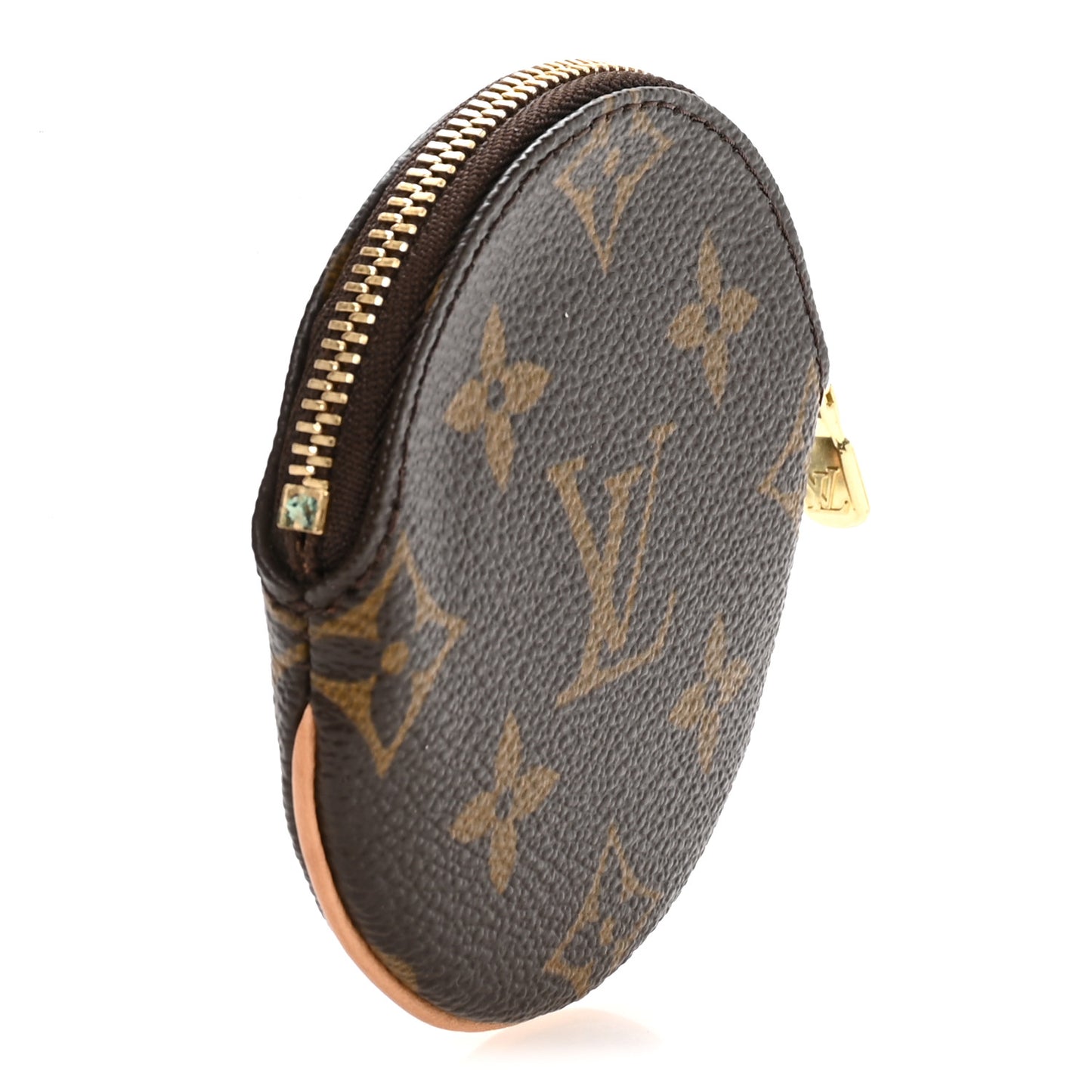 Monogram Round Coin Purse