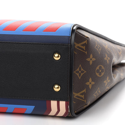 Louis Vuitton Calfskin Monogram Kimono Tote MM 7 of 10