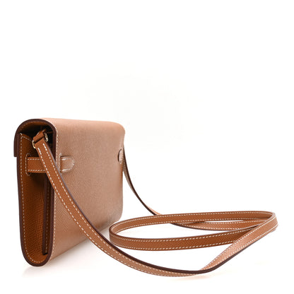 Hermes Epsom Kelly Wallet To Go Gold 3 of 11