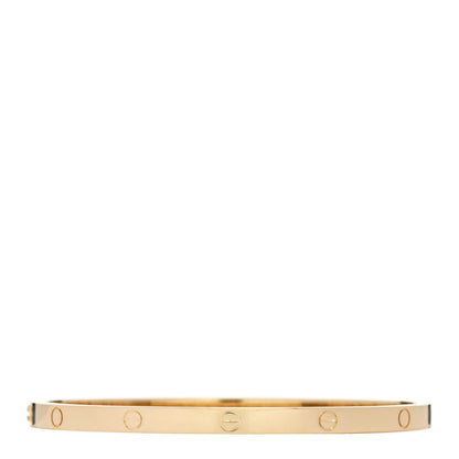 Cartier 18K Yellow Gold Small LOVE Bracelet 16 2 of 8