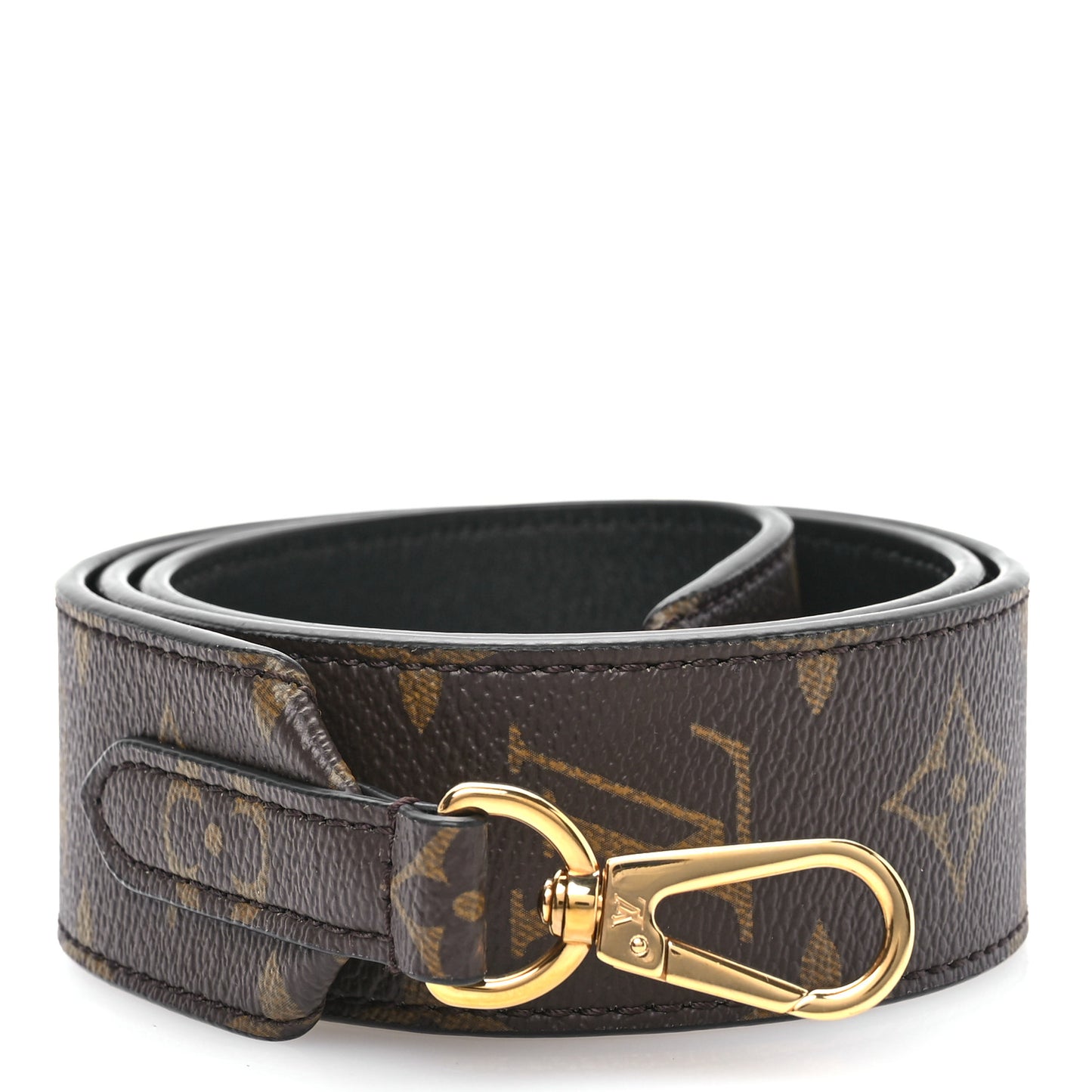 Monogram Bandouliere Shoulder Strap Black