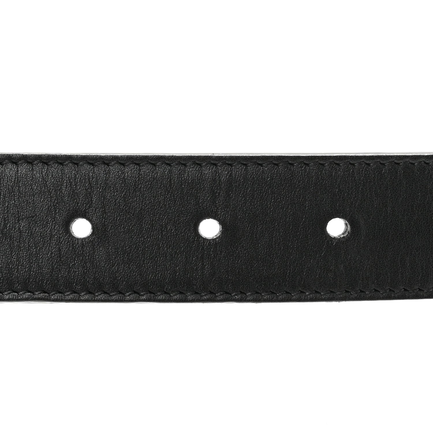 Gucci Calfskin Double G 30mm Belt 75 30 Black 3 of 8