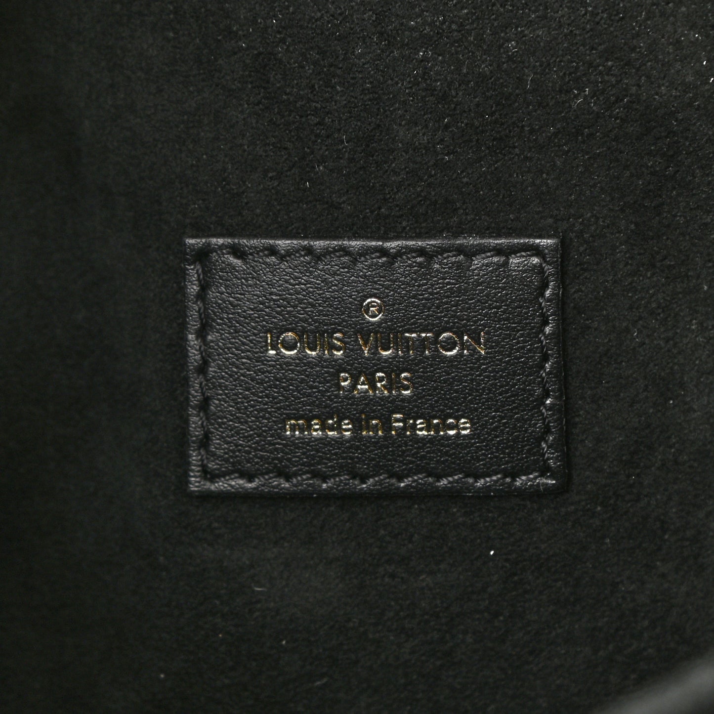 Empreinte Monogram Giant Broderies Pochette Metis Black