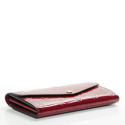 Louis Vuitton Vernis Sarah Wallet NM Magenta 4 of 6