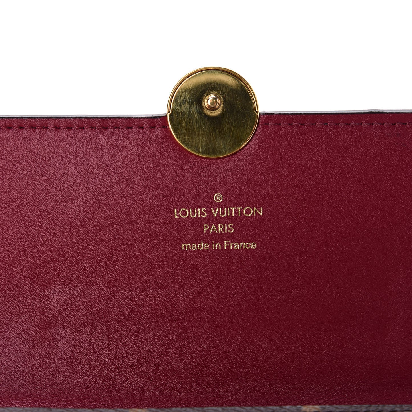 Monogram Flore Compact Wallet Fuchsia