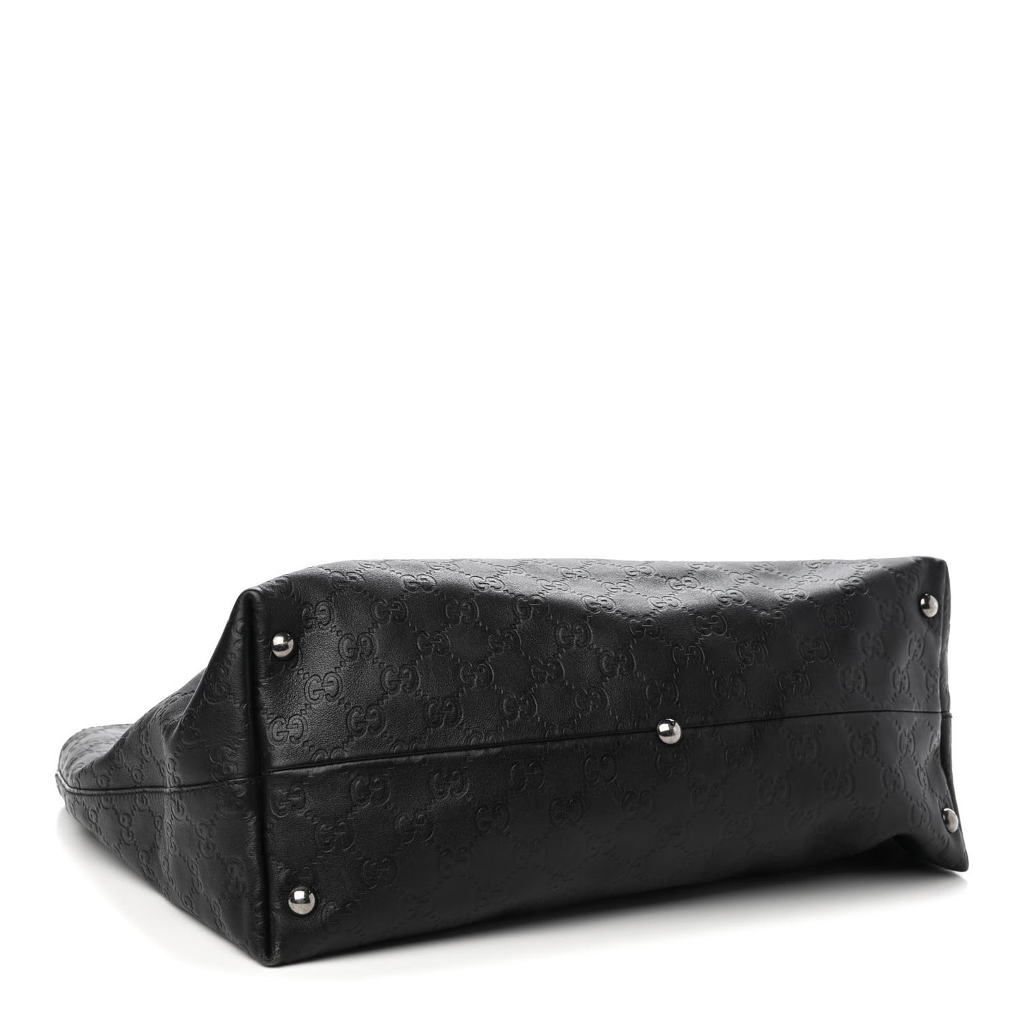 Guccissima Medium Icon Bit Tote Black