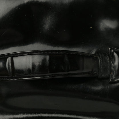 Chanel Patent Vanity Cosmetic Case Black 20 of 24