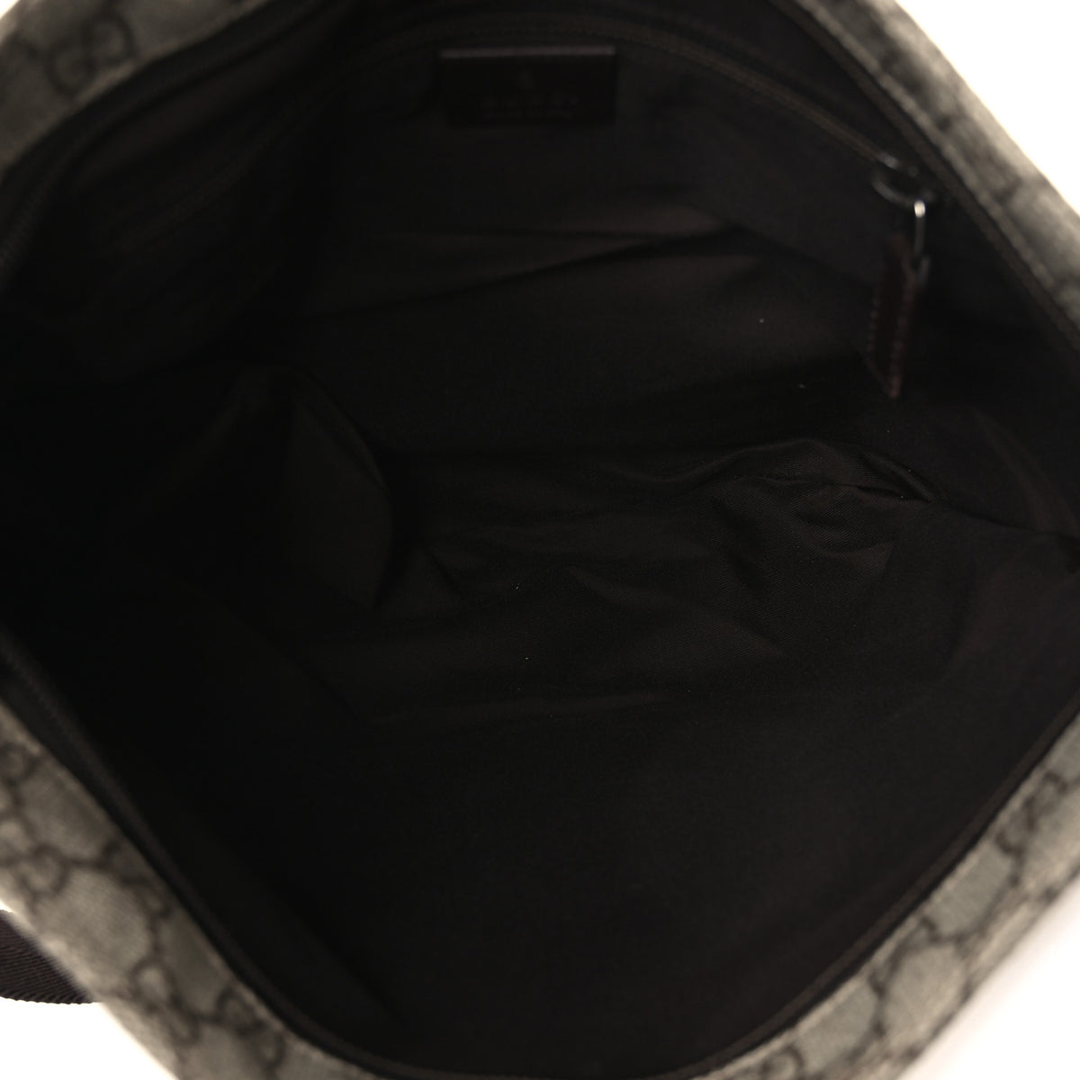 Gucci GG Plus Monogram Medium Flat Messenger Bag  Dark Brown 5 of 11