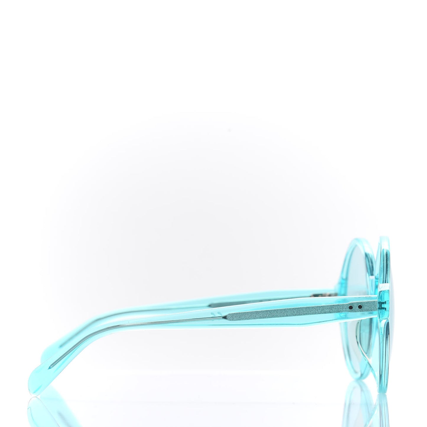 Round Sunglasses CL 40051/I Transparent Blue