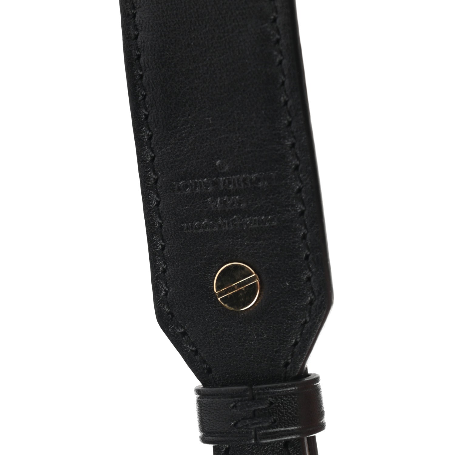 Louis Vuitton Reverse Monogram Bandouliere Shoulder Strap XL Black 3 of 6
