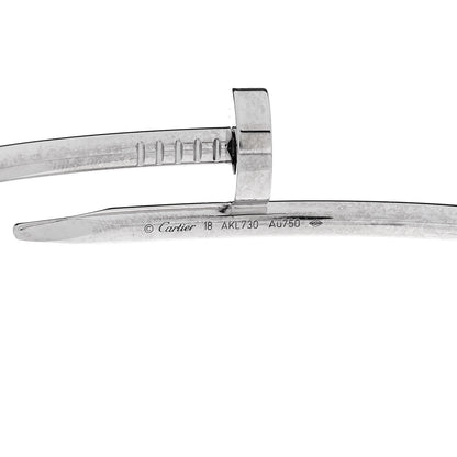 Cartier 18K White Gold Juste Un Clou Bracelet 18 4 of 4