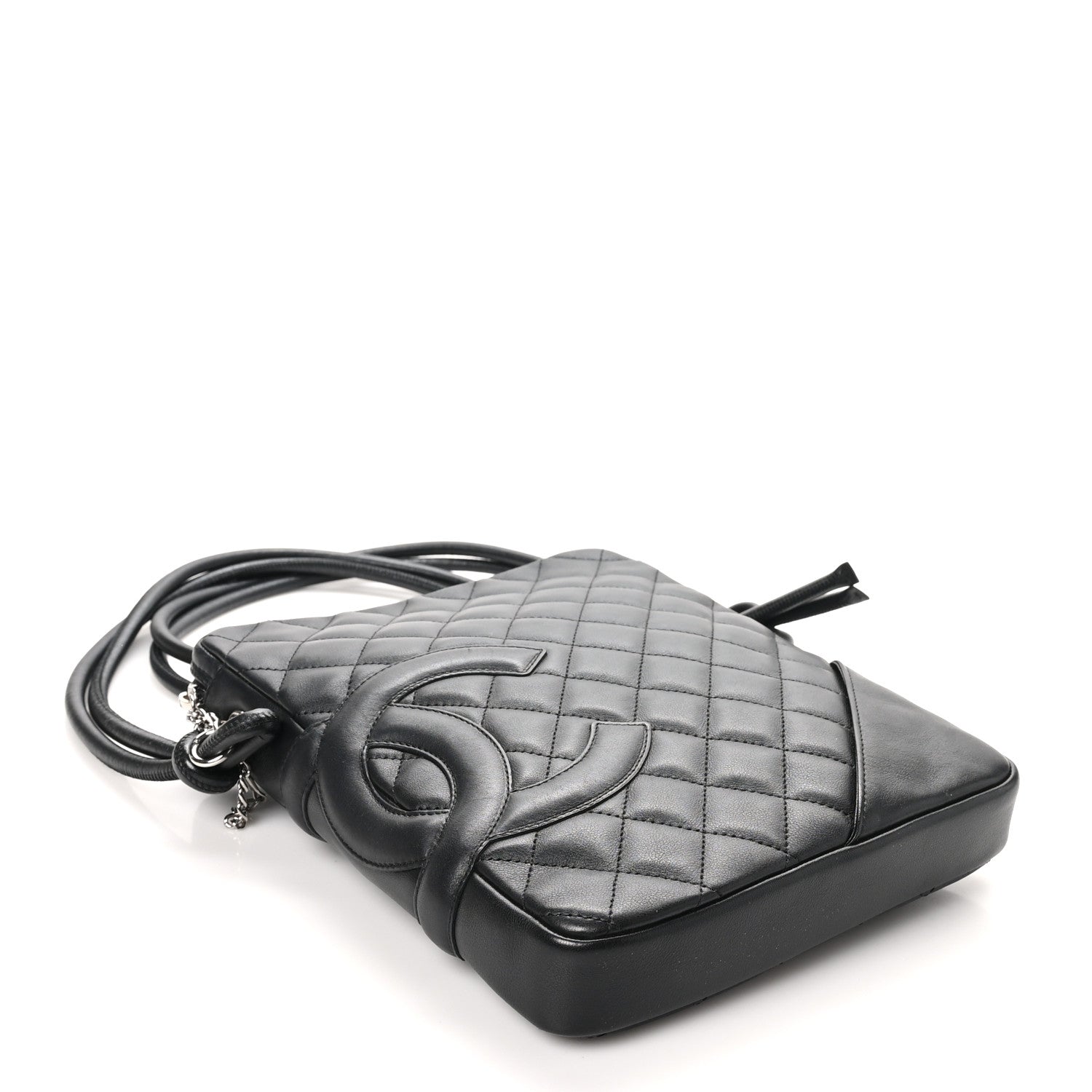 Chanel Calfskin Quilted Medium Cambon Messenger Black 3 of 9