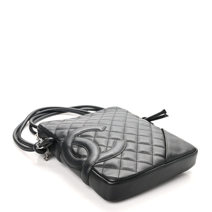 Chanel Calfskin Quilted Medium Cambon Messenger Black 3 of 9