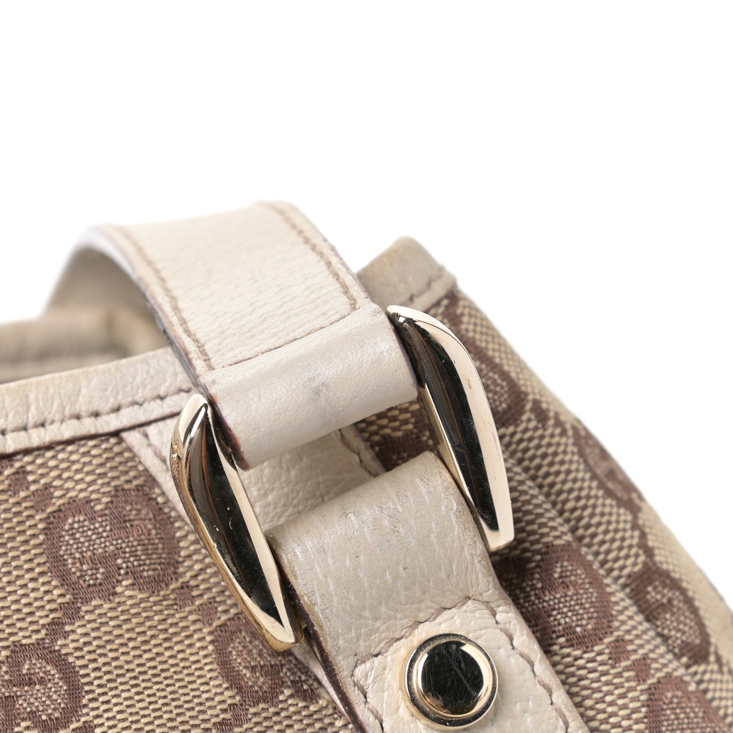 Gucci Monogram Medium Abbey Shoulder Bag Off White 10 of 11