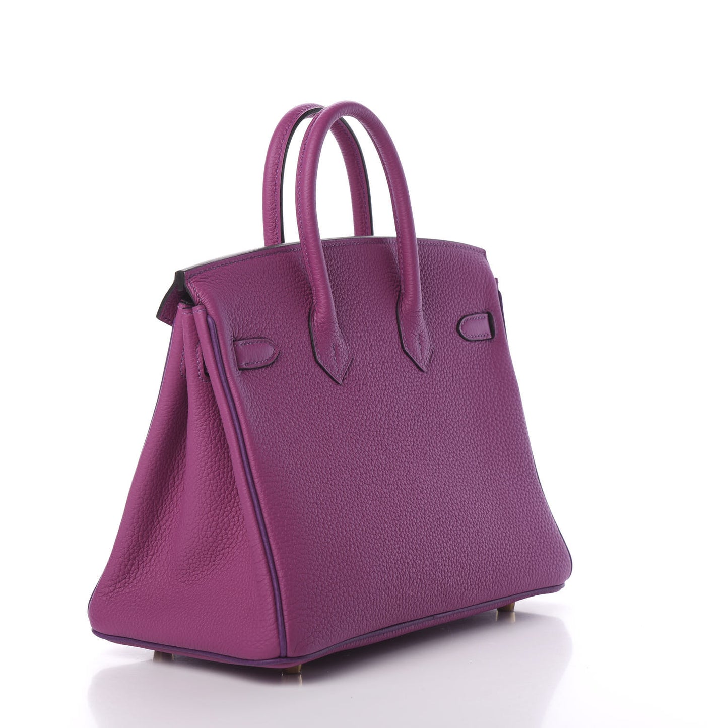 Togo Horseshoe Birkin 25 Rose Pourpre Anemone