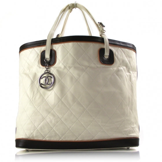 Chanel Quilted COUNTRY CLUB Tote White 1 of 11