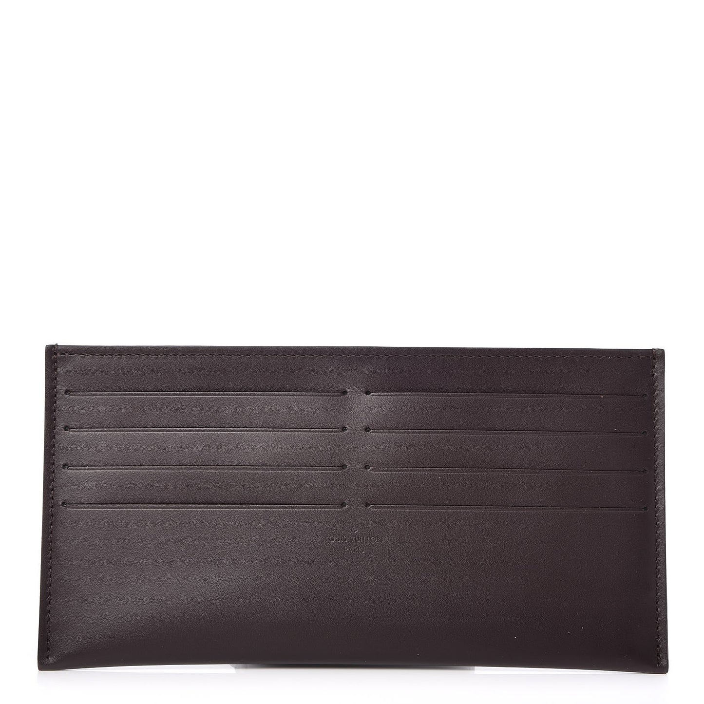 Calfskin Felicie Card Holder Insert Amarante
