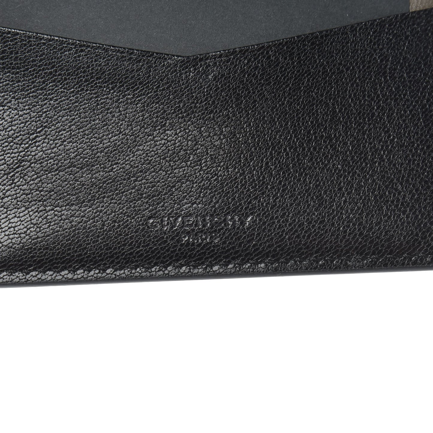 Sugar Goatskin GV3 Wallet Black Grey