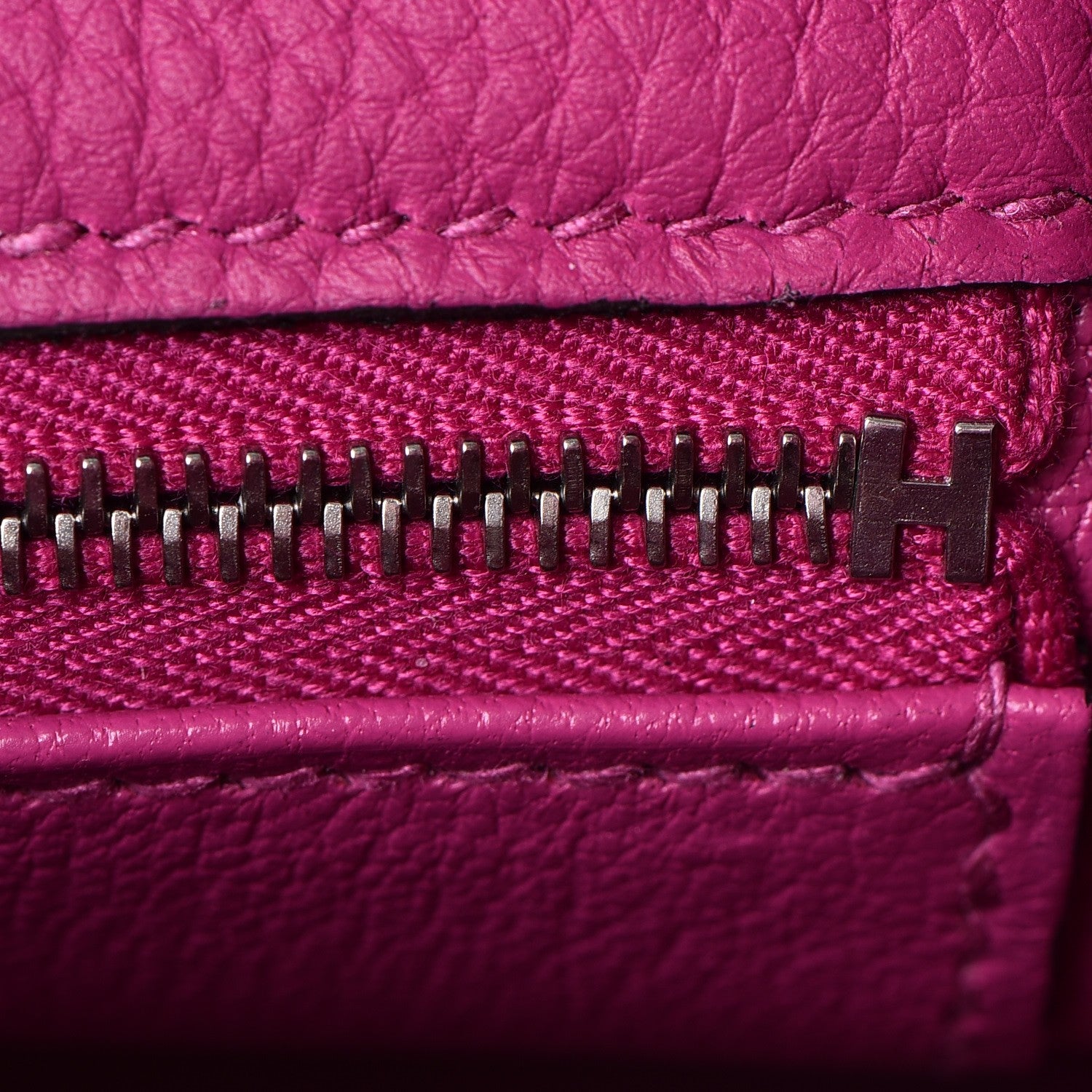 Hermes Togo Kelly Retourne 28 Rose Pourpre 30 of 38